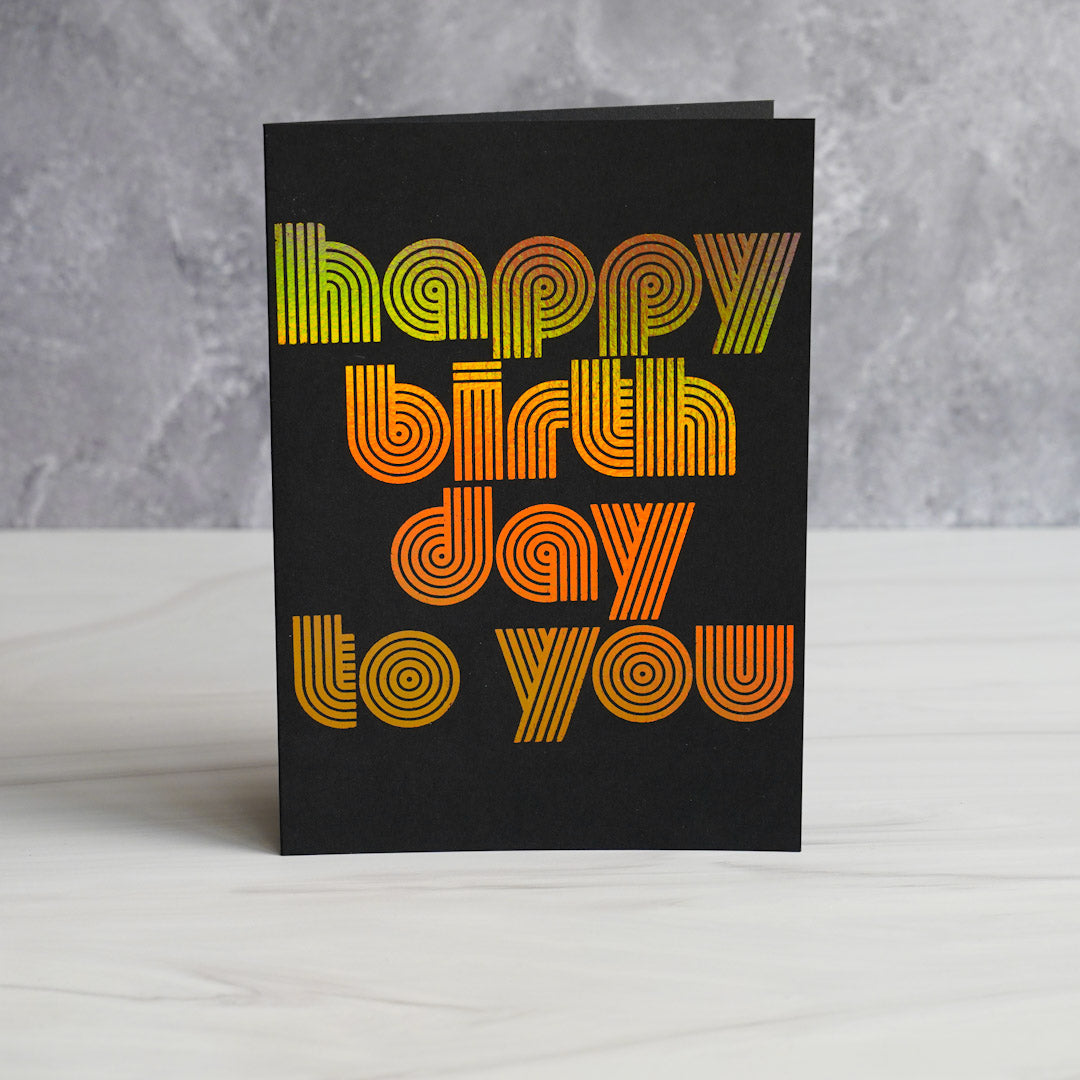 Happy Birthday to You