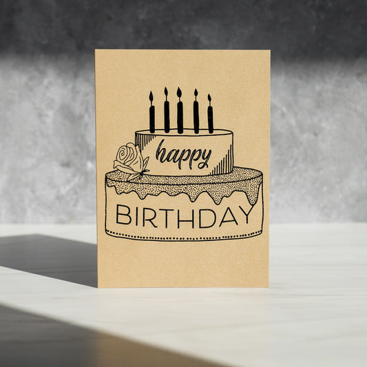 Happy Birthday Cake - Kraft